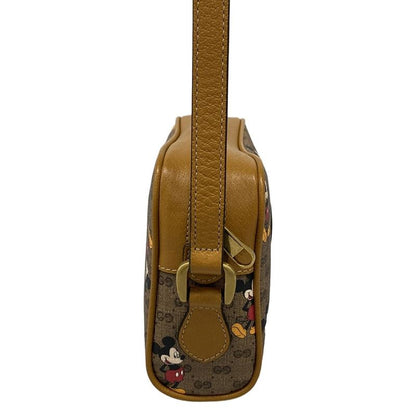 Gucci Shoulder Bag Ebony Mini GG Supreme Shoulder Bag 602536 Brown X Dark Brown