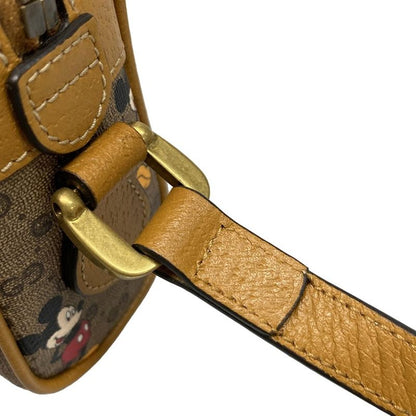 Gucci Shoulder Bag Ebony Mini GG Supreme Shoulder Bag 602536 Brown X Dark Brown