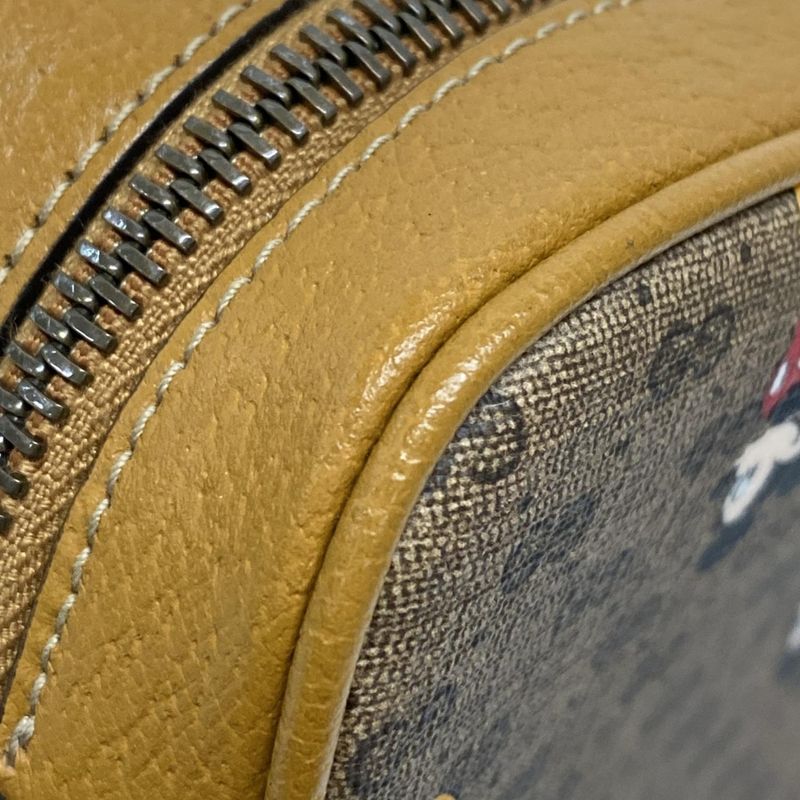 Gucci Shoulder Bag Ebony Mini GG Supreme Shoulder Bag 602536 Brown X Dark Brown