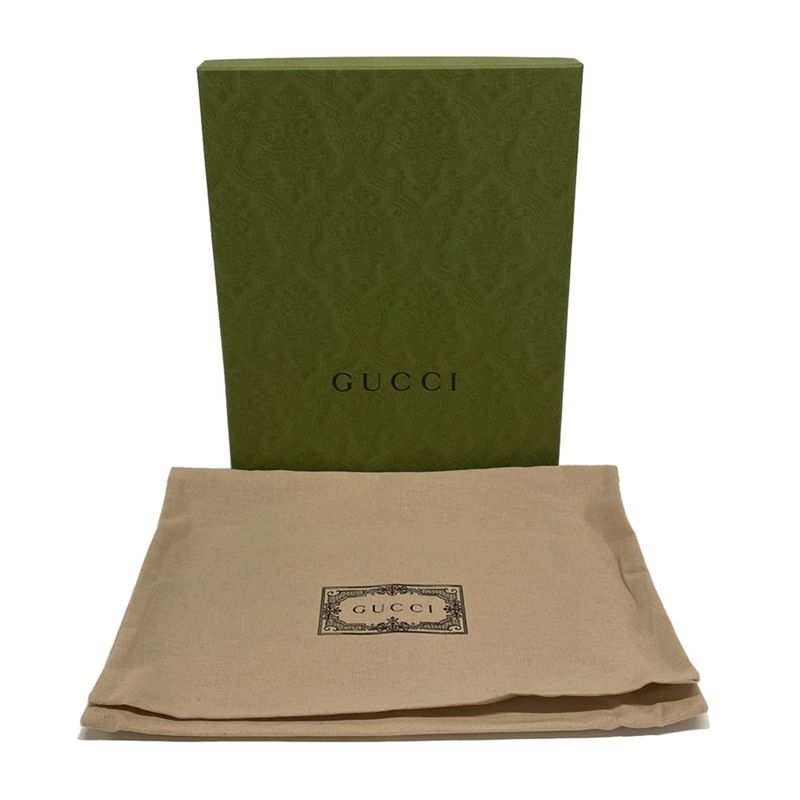 Gucci Shoulder Bag GG Supermini Leather Shoulder Bag 772794 Pale Green Leather