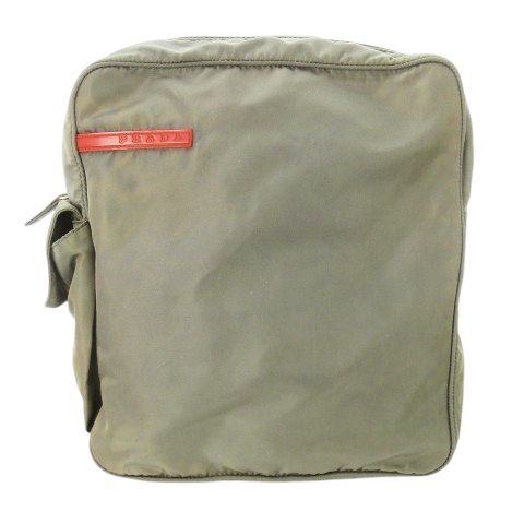 Prada Sport 99SS Archive Body Bag Shoulder Bag Crossbody Nylon Green Khaki C18K