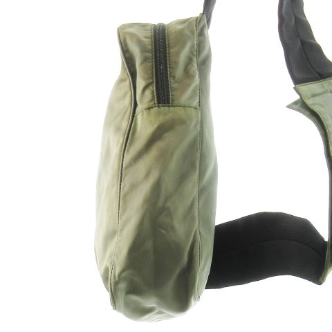 Prada Sport 99SS Archive Body Bag Shoulder Bag Crossbody Nylon Green Khaki C18K