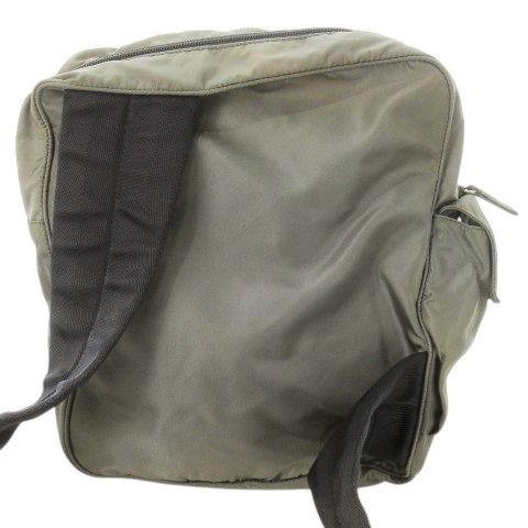 Prada Sport 99SS Archive Body Bag Shoulder Bag Crossbody Nylon Green Khaki C18K