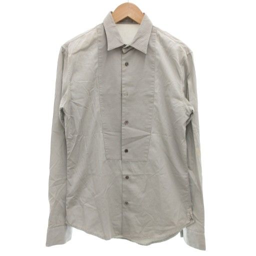 Dior Homme Dior Homme 05SS Eddy Period Cut Dress Shirt Cotton Long Sleeves 38