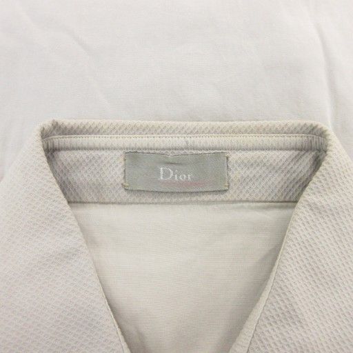 Dior Homme Dior Homme 05SS Eddy Period Cut Dress Shirt Cotton Long Sleeves 38