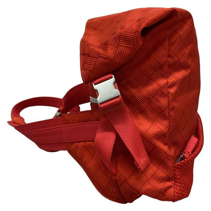 Bottega Veneta Intreccio Illusion 652076 Red Waist Pouch