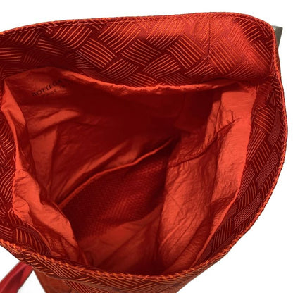 Bottega Veneta Intreccio Illusion 652076 Red Waist Pouch