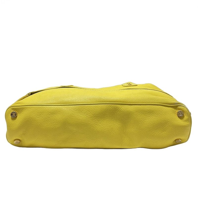 Celine Shoulder Bag - Yellow Leather