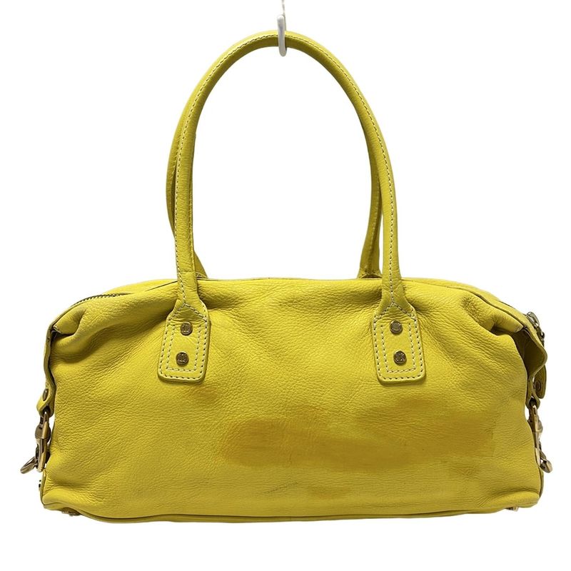 Celine Shoulder Bag - Yellow Leather