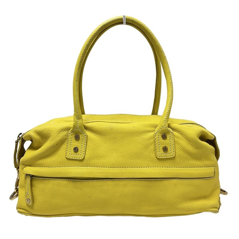 Celine Shoulder Bag - Yellow Leather