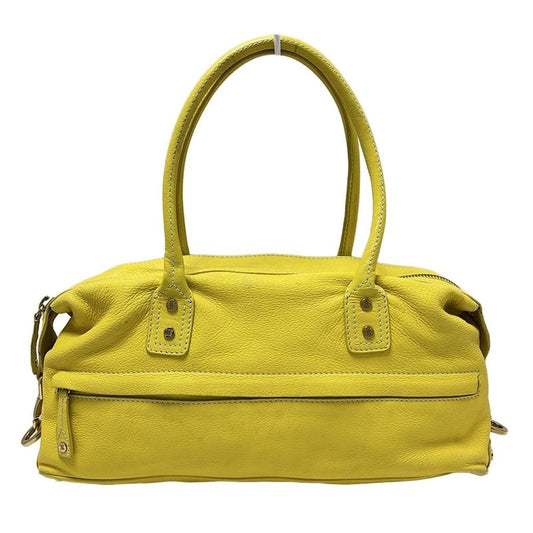Celine Shoulder Bag - Yellow Leather