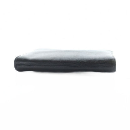 Christian DIOR Vintage Chain Shoulder Bag Clutch Diagonal Flap Leather Logo