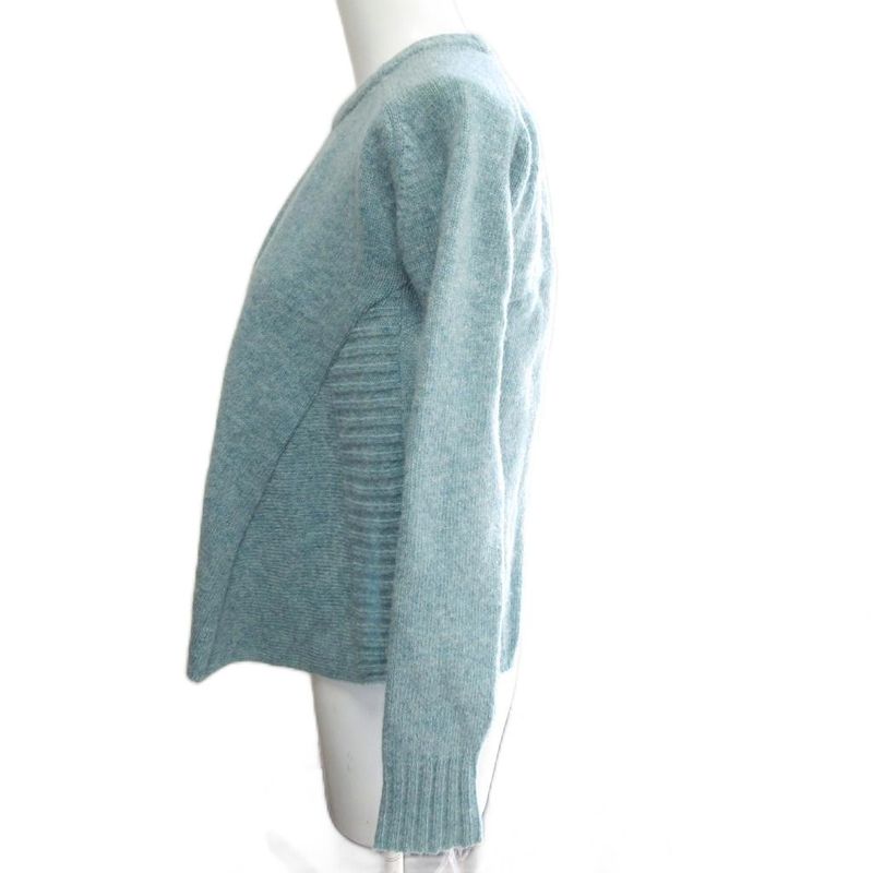 Balenciaga 03AW Nicolas Period Modified Design Knit Sweater Open Back Wool Long