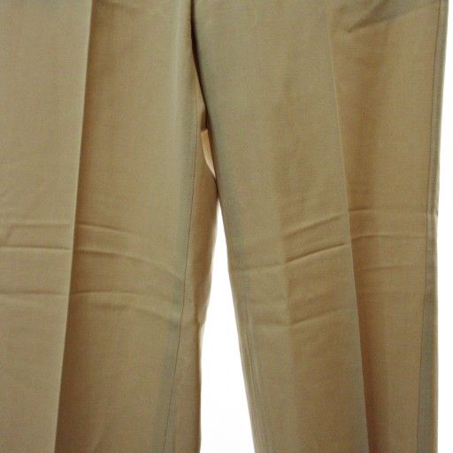 Yves Saint Laurent YVES Saint Laurent Wool Pants Slacks 73 Beige 1118 Ibo84