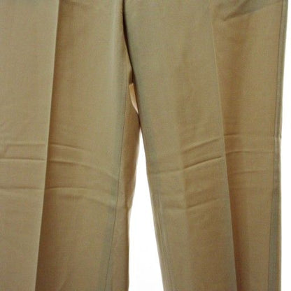 Yves Saint Laurent YVES Saint Laurent Wool Pants Slacks 73 Beige 1118 Ibo84