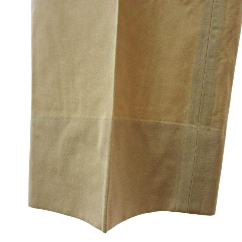 Yves Saint Laurent YVES Saint Laurent Wool Pants Slacks 73 Beige 1118 Ibo84