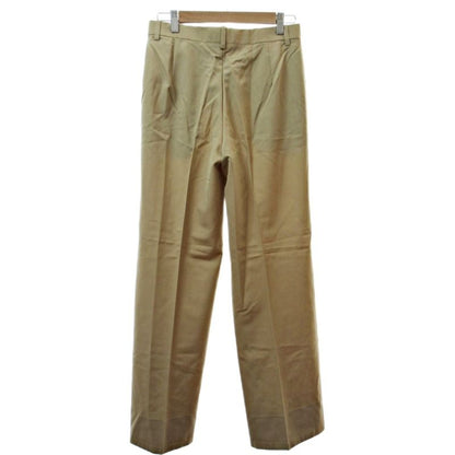 Yves Saint Laurent YVES Saint Laurent Wool Pants Slacks 73 Beige 1118 Ibo84