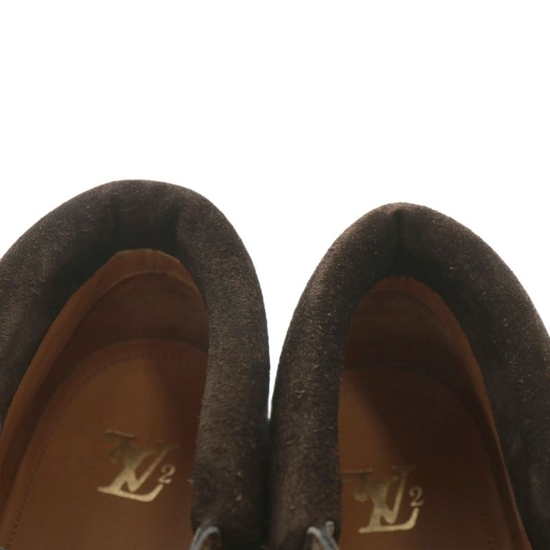 Louis Vuitton X NIGO Monogram LV Mod Line Chukka Boots Ankle Boots PVC Leather