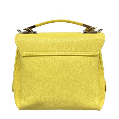 Balenciaga Rudis 391571 Yellow Leather Handbag