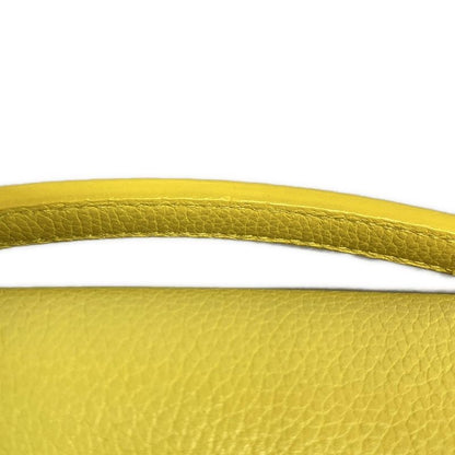 Balenciaga Rudis 391571 Yellow Leather Handbag
