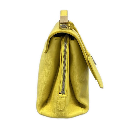 Balenciaga Rudis 391571 Yellow Leather Handbag