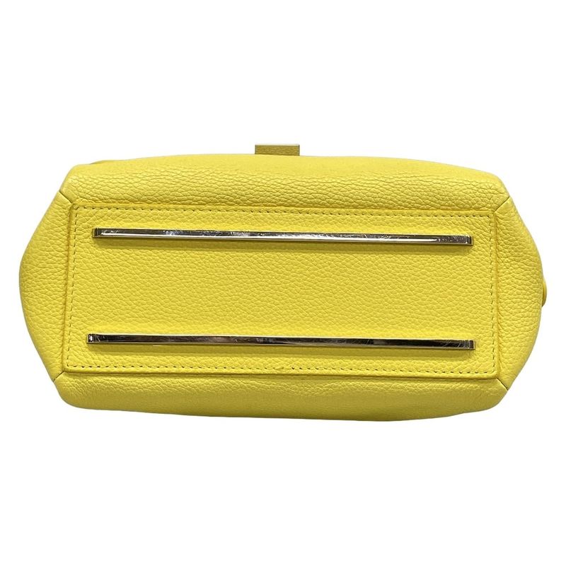 Balenciaga Rudis 391571 Yellow Leather Handbag