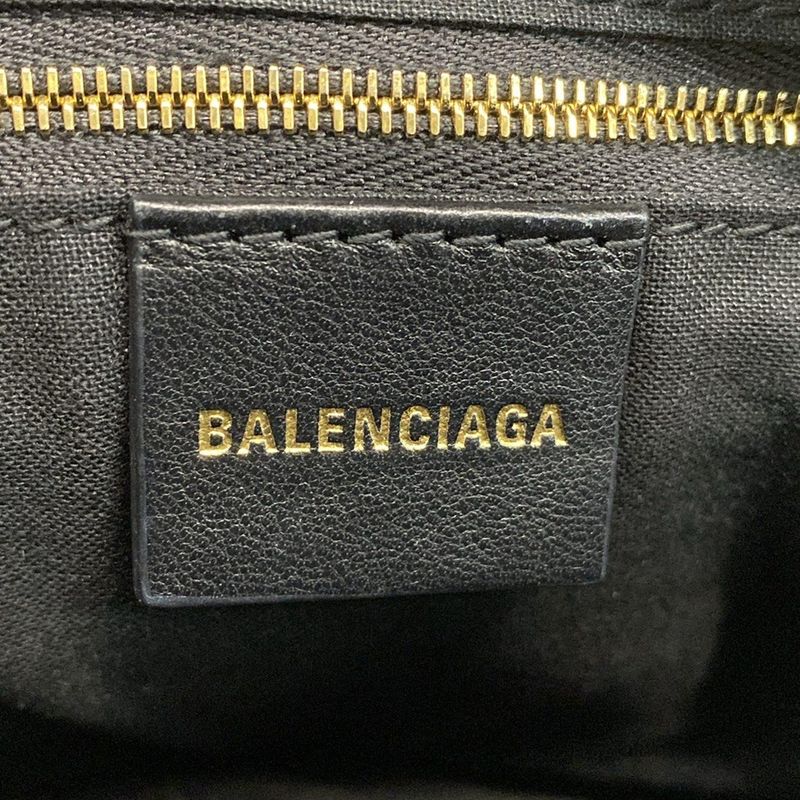 Balenciaga Shoulder Bag Bbmonogram Camera Bag 702701 Beige Dark Brown And White