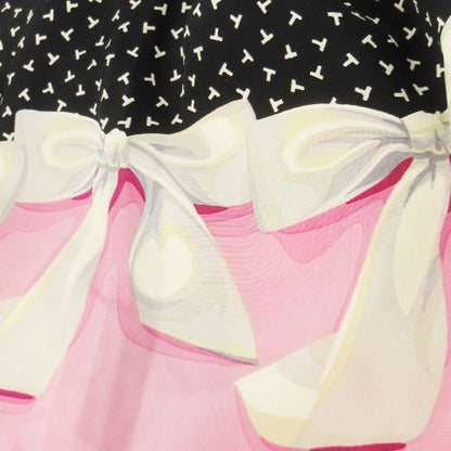 Tiffany & Co Tiffany & CO T Design Scarf Square Large Silk Logo Ribbon T