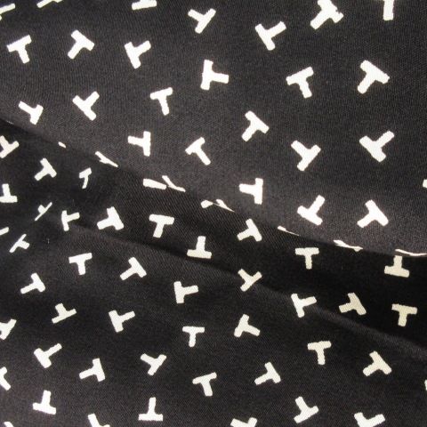 Tiffany & Co Tiffany & CO T Design Scarf Square Large Silk Logo Ribbon T