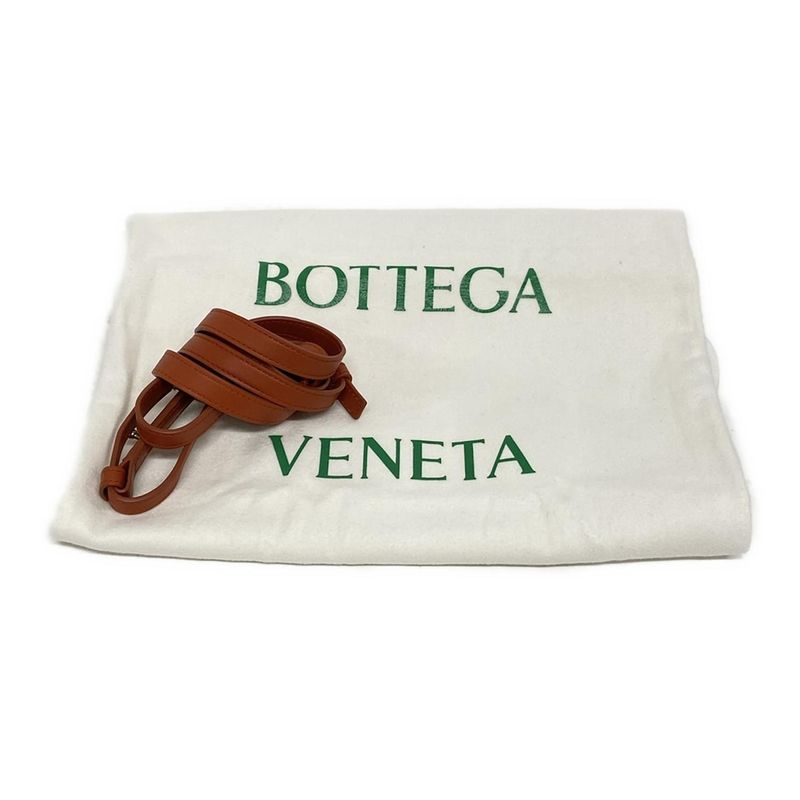 Bottega Veneta Handbag Mount Brown Leather