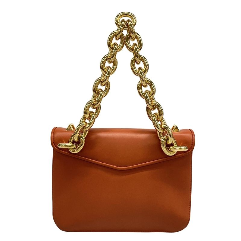 Bottega Veneta Handbag Mount Brown Leather