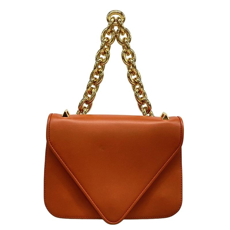 Bottega Veneta Handbag Mount Brown Leather