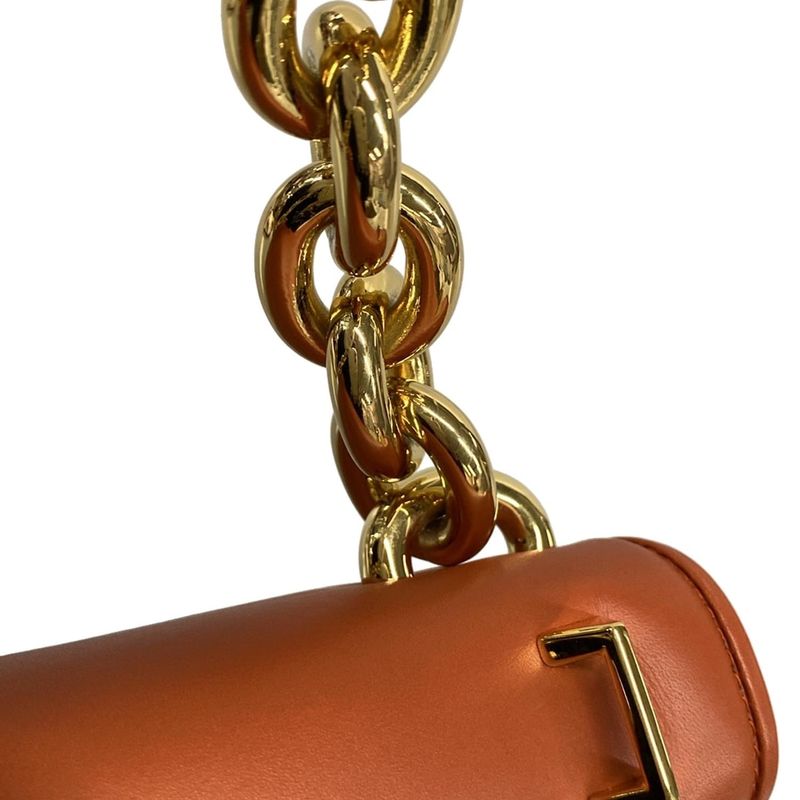 Bottega Veneta Handbag Mount Brown Leather