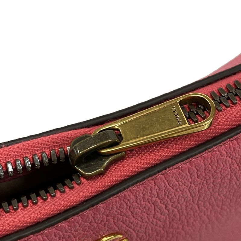 Gucci Handbag Aphrodite 739076 Pink Mini Bag Leather