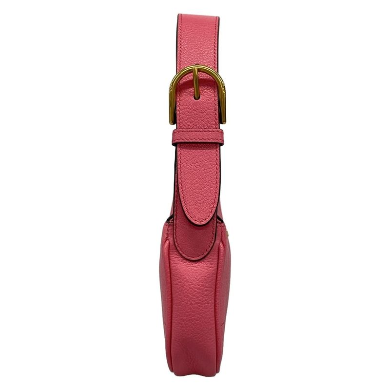 Gucci Handbag Aphrodite 739076 Pink Mini Bag Leather