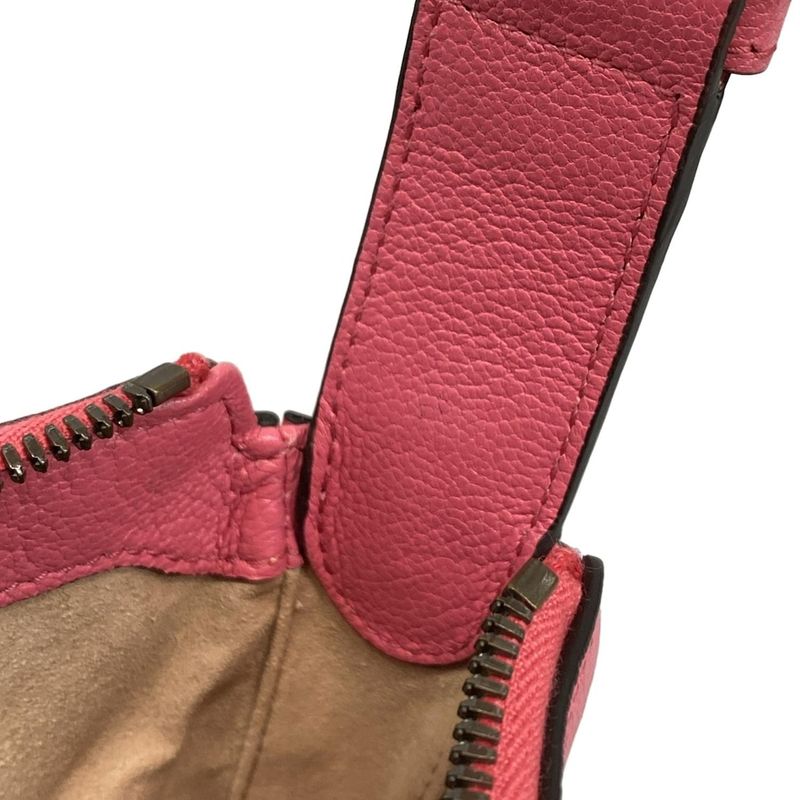 Gucci Handbag Aphrodite 739076 Pink Mini Bag Leather