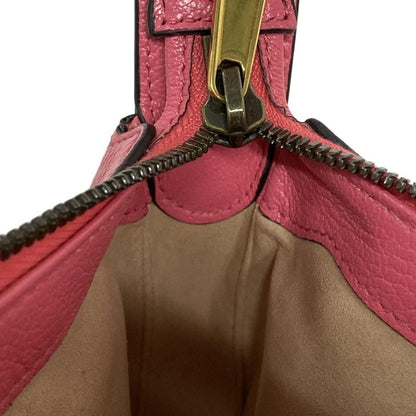 Gucci Handbag Aphrodite 739076 Pink Mini Bag Leather