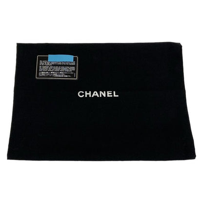 Chanel Handbag - Black Coco Mark Chain Handle Silver Hardware Leather