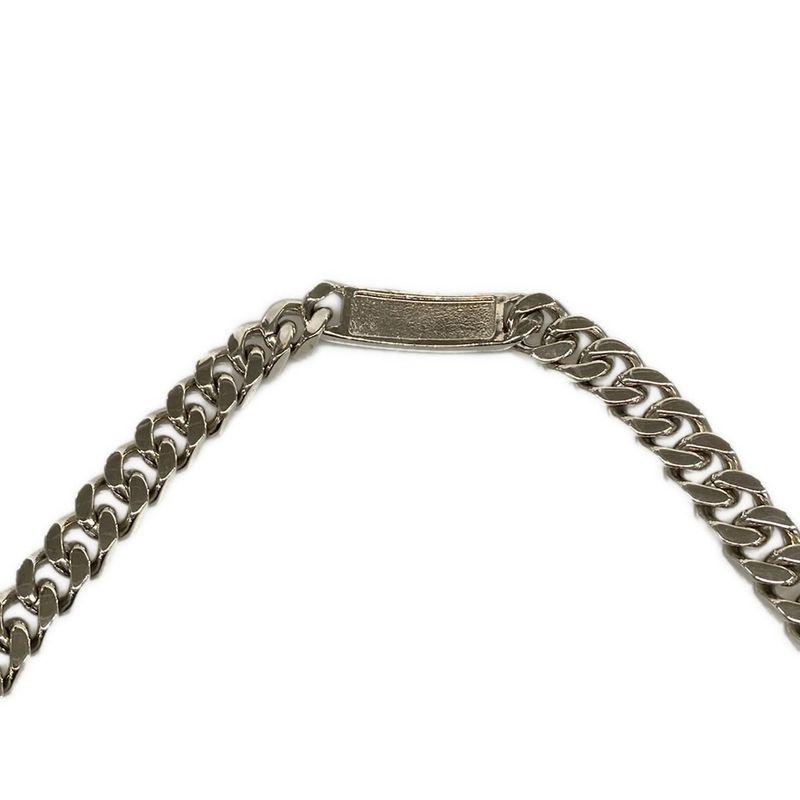 Chanel Handbag - Black Coco Mark Chain Handle Silver Hardware Leather