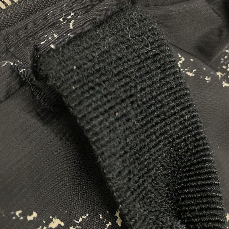 Chanel Handbag Old Travel Line Black And White Silver Hardware