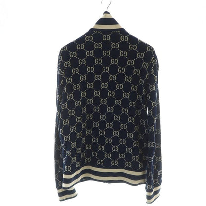 Gucci GG Jacquard Cotton Jacket Track Jacket 496919 X9v05 Long Sleeves Zip Up
