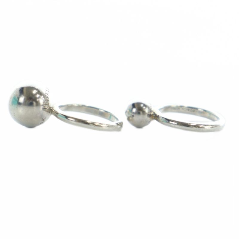 Tiffany & Co Tiffany & CO Hardware Ball Ring Set Of 2 Rings Accessories Sv925