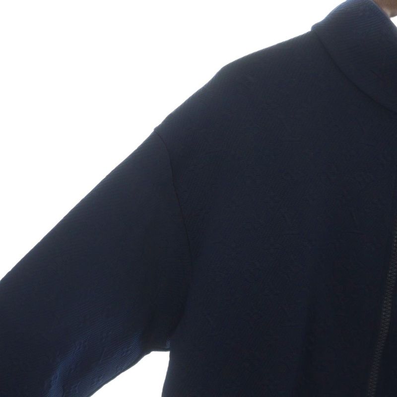 Louis Vuitton 22AW Monogram Jacquard Full Zip Track Over Jacket Rm222q XHM