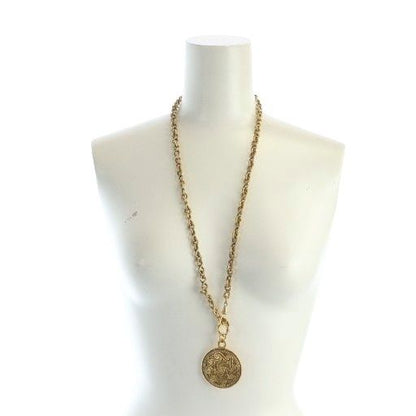 Chanel Vintage Necklace Coco Mark Medal Medallion Pendant Chain Belt Accessories