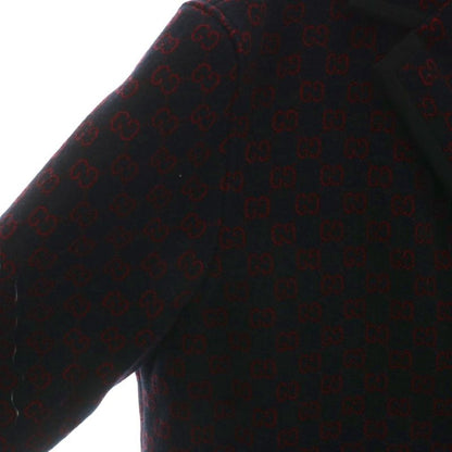 Gucci 20SS GG Jacquard Chester Coat Tailored Jacket Outerwear Wool Mid Backless