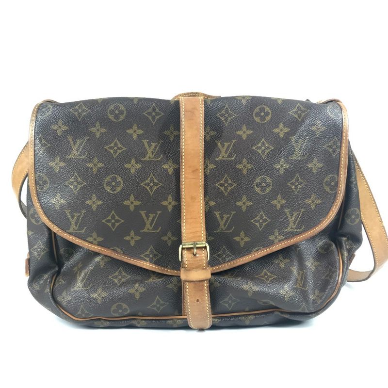Louis Vuitton Shoulder Bag Saumur GM Saumur GM M40662 Monogram Canvas Brown