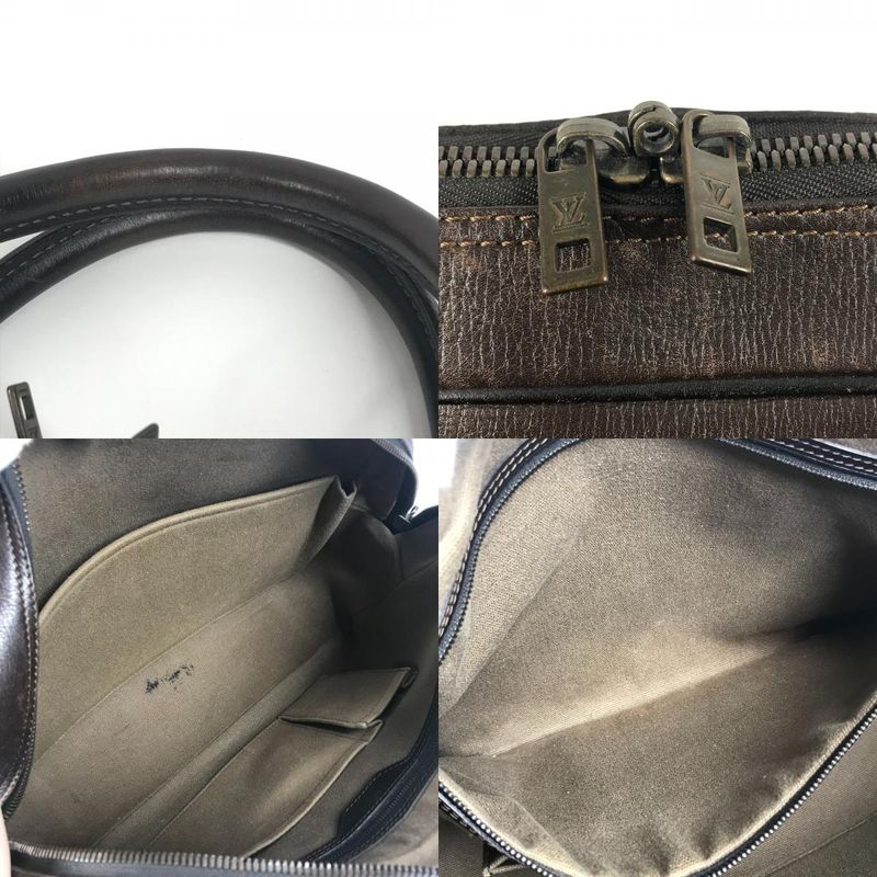 Louis Vuitton Business Bag Acoma M95792 Utah Leather Cafe Brown