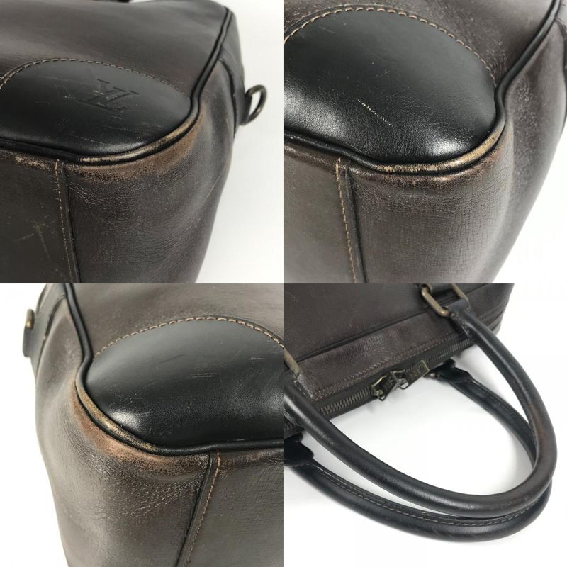 Louis Vuitton Business Bag Acoma M95792 Utah Leather Cafe Brown