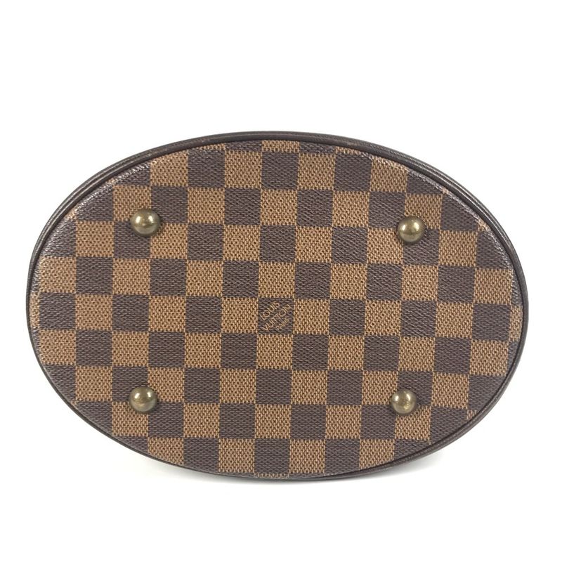 Louis Vuitton Shoulder Bag Marais With Pouch N42240 Damier Canvas Ebène Brown