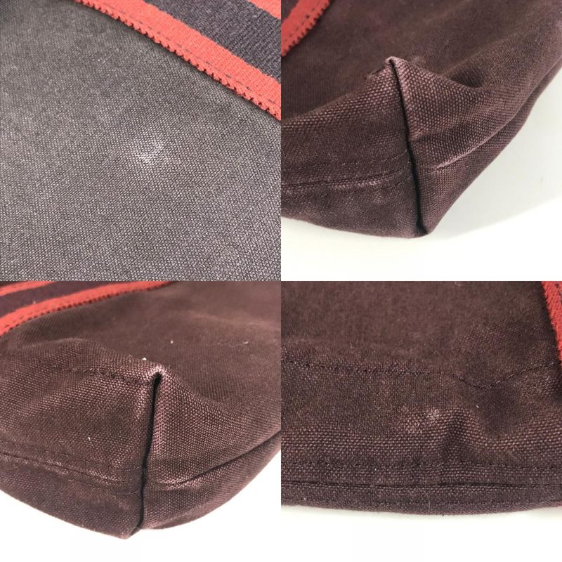 Hermes Handbag Fourre Tout Cabas Cotton Brown